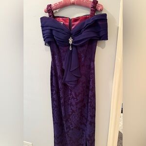 Vintage JessicaMcClintock Bridal/Maid of Honor/Holiday/Evening dress deep purple